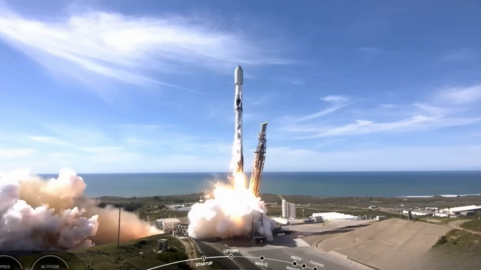 dstelecom satellite launch aeros
