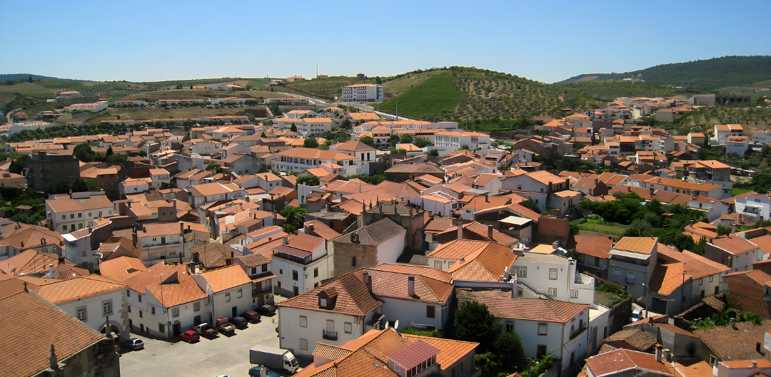 photograph of houses in Freixo de Espada à Cinta