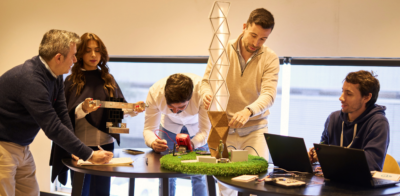 dstelecom’s innovation department team on work register