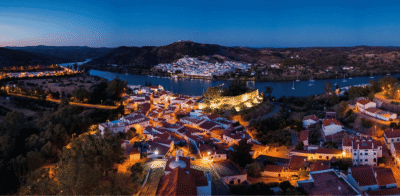 aerial view of Alcoutim