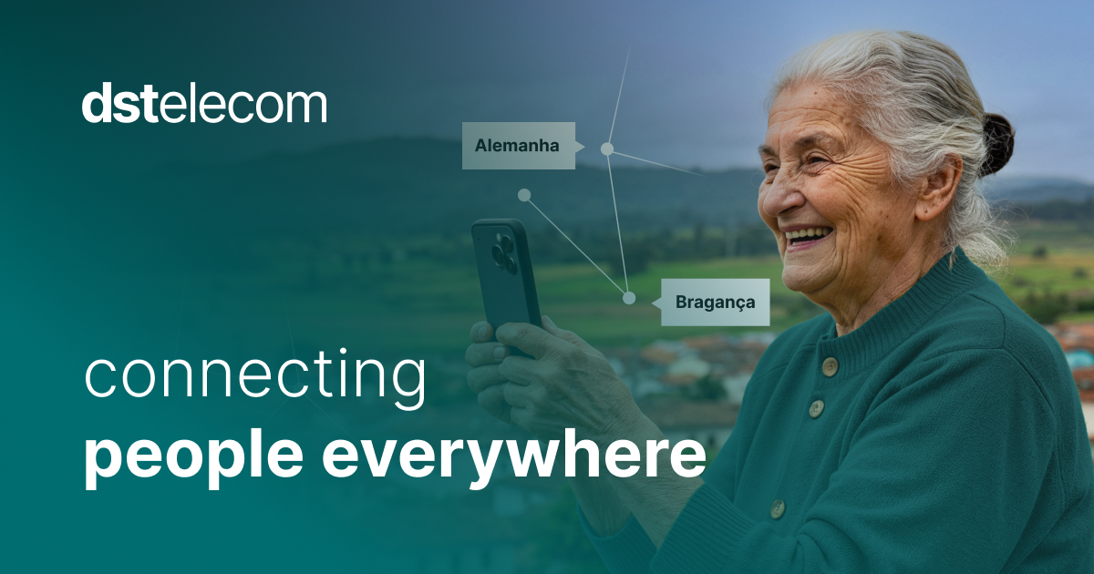 Promotional image from Dstelecom, Portugal's wholesale fibre operator