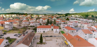 imagem aérea de Carrazeda de Ansiães