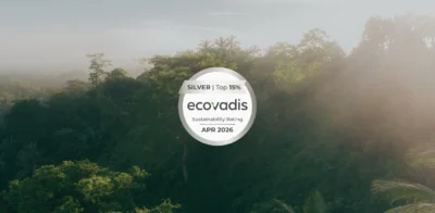 medalha silver top 15% ecovadis 2026