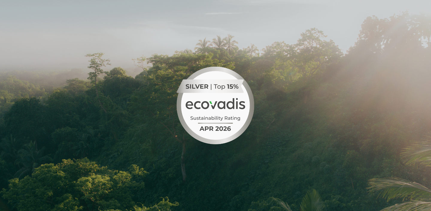 medalha silver top 15% ecovadis 2026