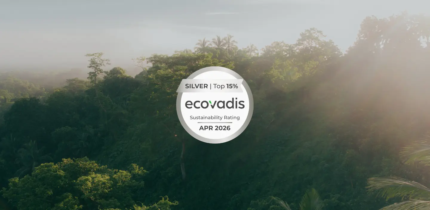 medalha silver top 15% ecovadis 2026