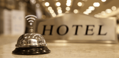 campainha de hotel