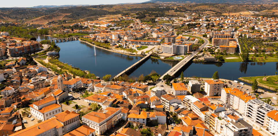 Foto de drone de Mirandela